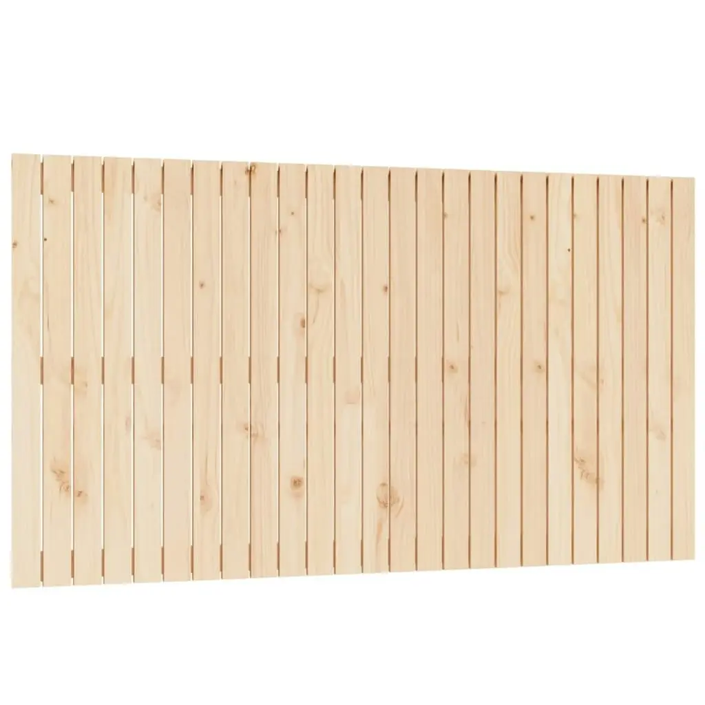 Wall Headboard 159.5x3x90 cm Solid Wood Pine 824898