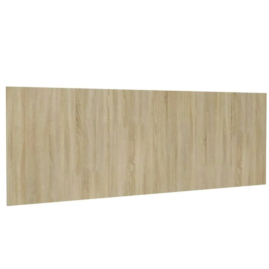 Wall Headboard Sonoma Oak 240x1.5x80 cm Engineered Wood 811055