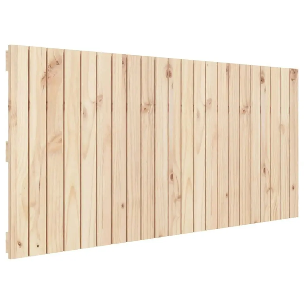 Wall Headboard 140 cm Solid Wood Pine 824868