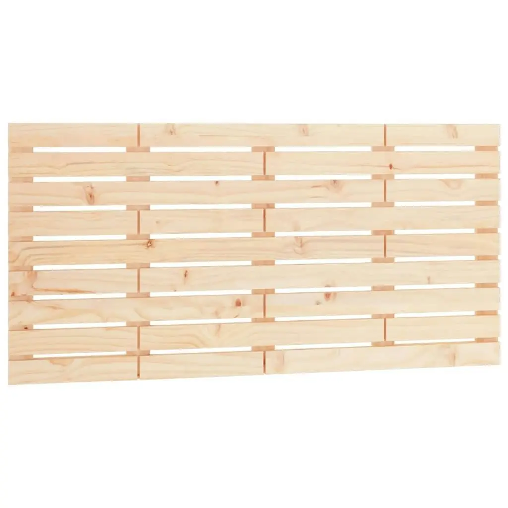 Wall Headboard 141 cm Solid Wood Pine 824758