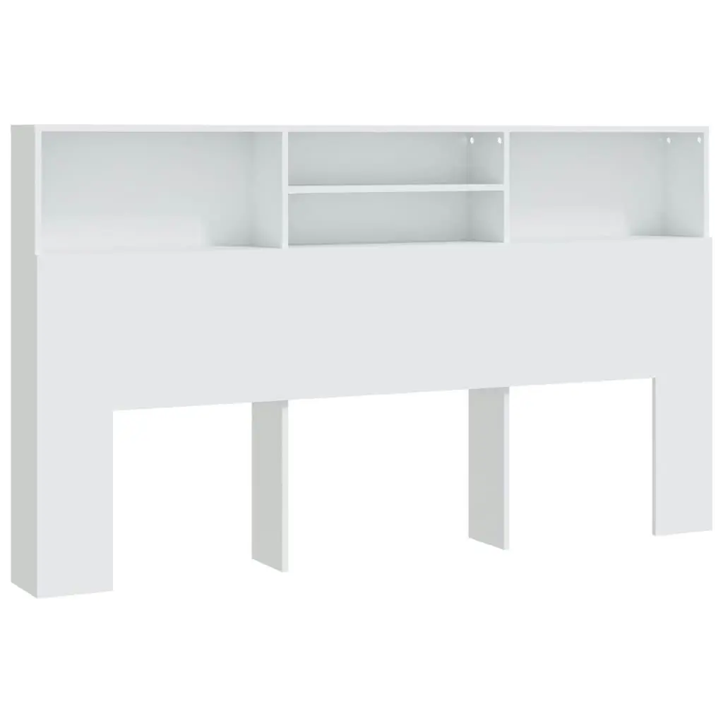 Headboard Cabinet White 180 cm 811880