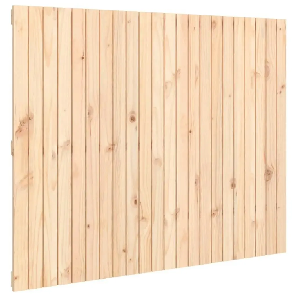 Wall Headboard 140 cm Solid Wood Pine 824968