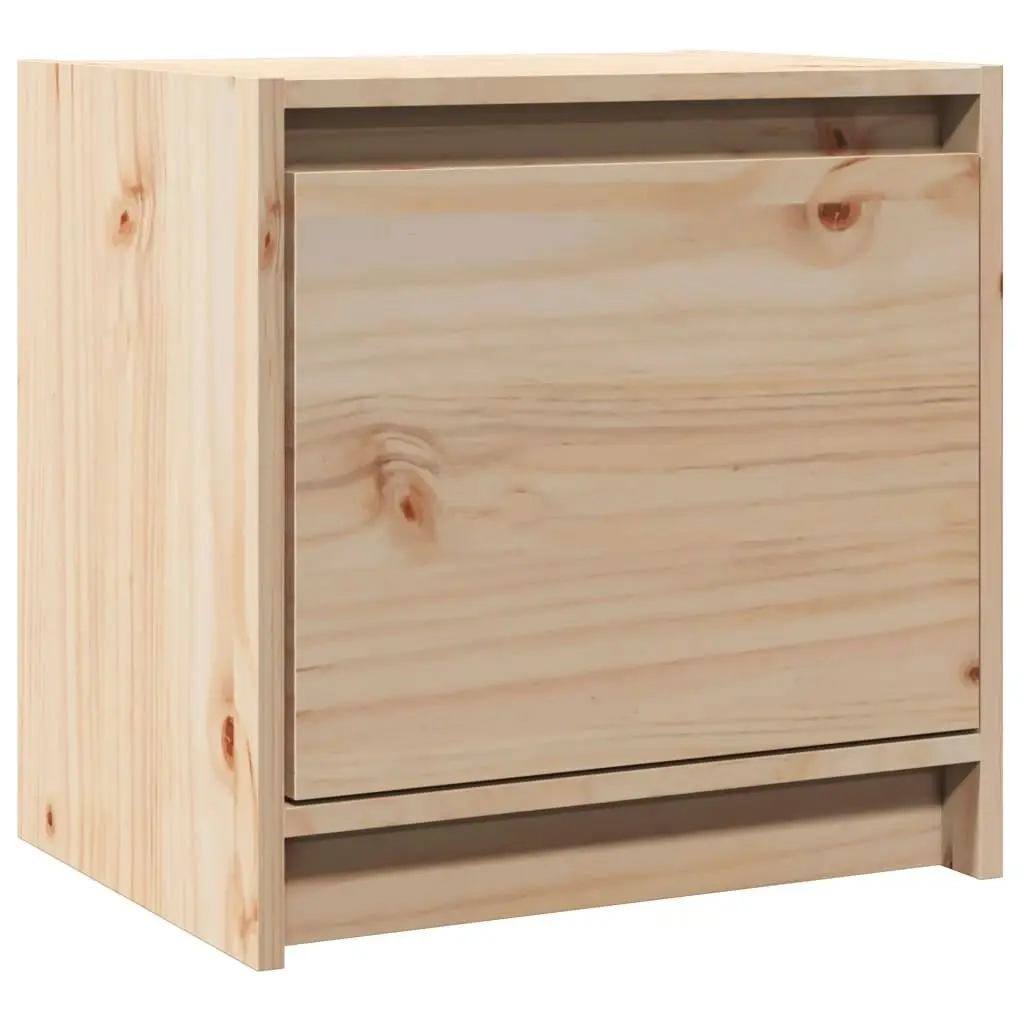 Bedside Cabinet 40x30.5x40 cm Solid Pinewood 808113