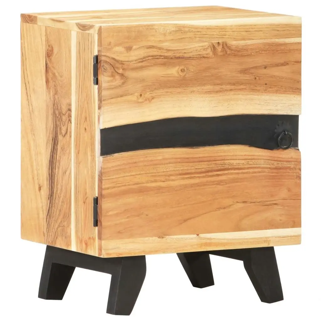 Bedside Cabinet 40x30x51 cm Solid Acacia Wood 320227