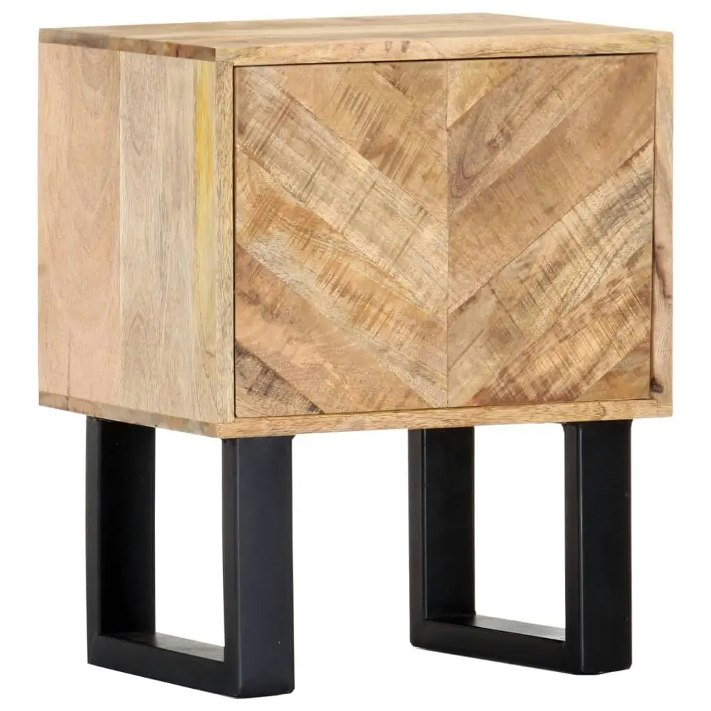 Bedside Cabinet 40x30x50 cm Solid Mango Wood 287371