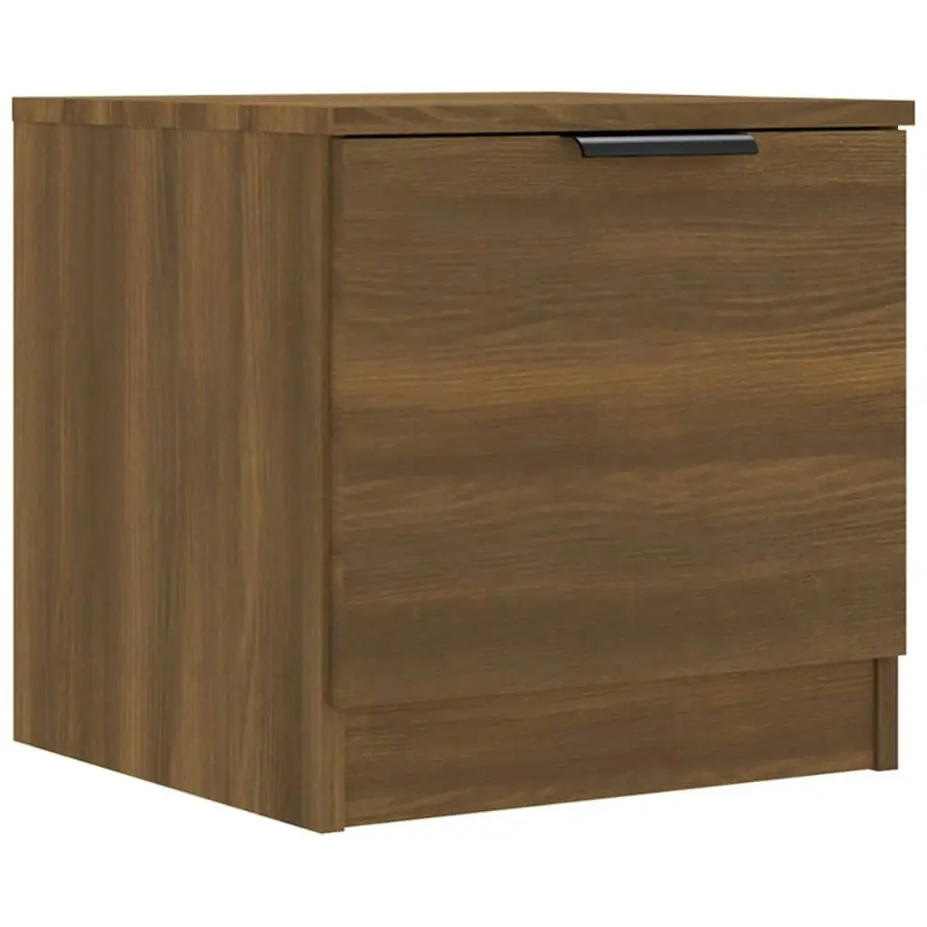 Bedside Cabinet Brown Oak 40x39x40 cm 817031