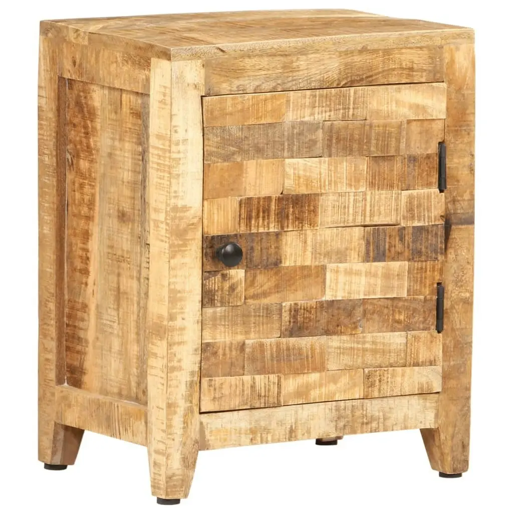 Bedside Cabinet 40x30x50 cm Solid Mango Wood 320802