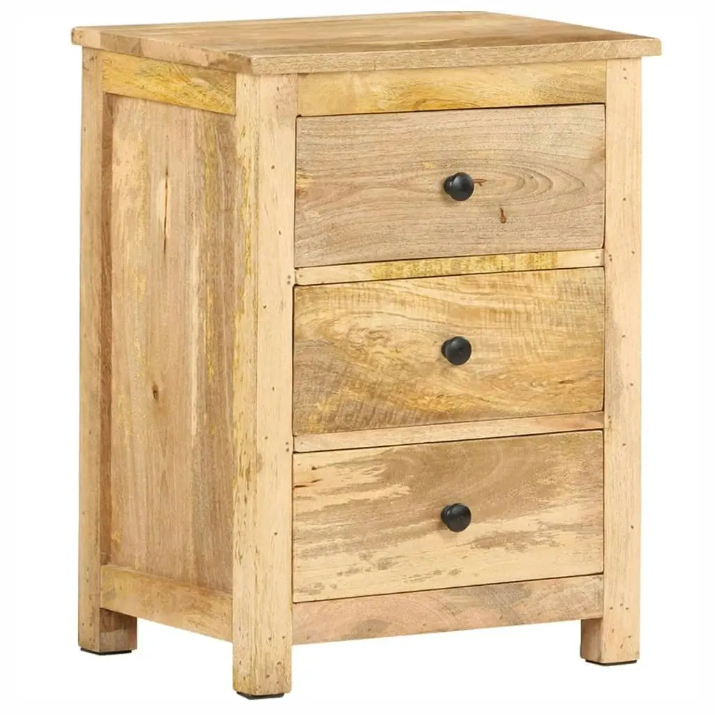 Bedside Cabinet 45x35x60 cm Solid Mango Wood 320807