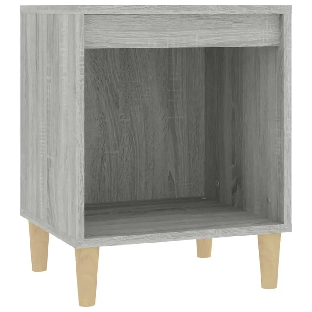 Bedside Cabinet Grey Sonoma 40x35x50 cm 821870