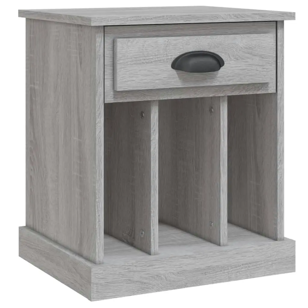 Bedside Cabinet Grey Sonoma 43x36x50 cm 816356