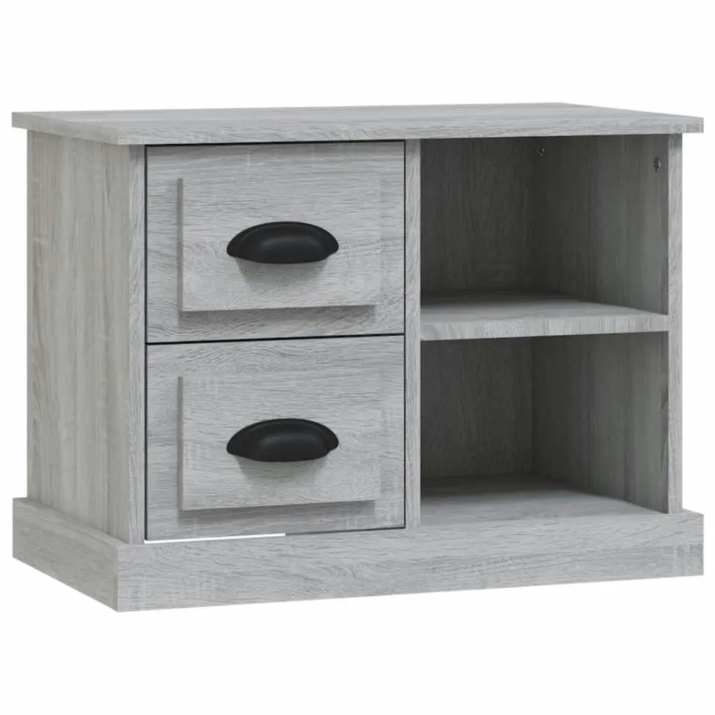 Bedside Cabinet Grey Sonoma 60x35.5x45 cm 816374