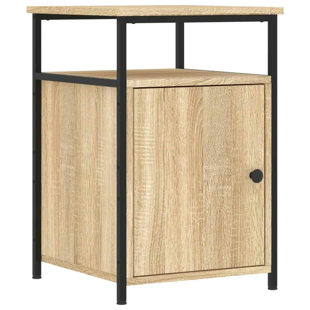 Bedside Cabinet Sonoma Oak 40x42x60 cm Engineered Wood 826035