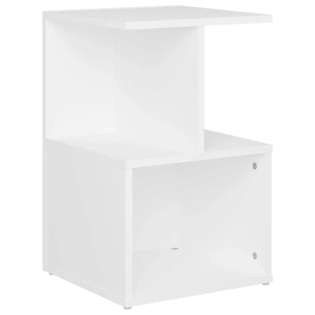 Bedside Cabinet White 35x35x55 cm Engineered Wood 806346