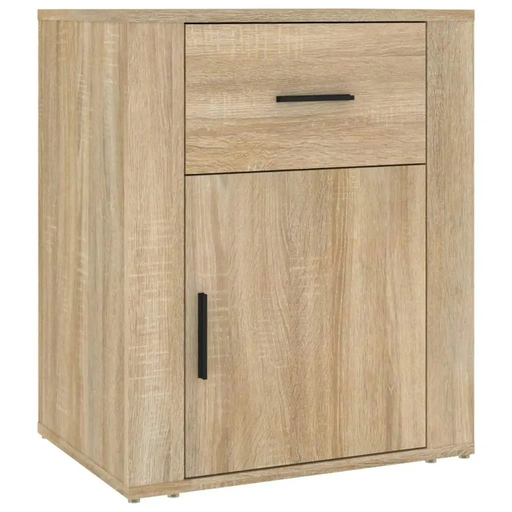 Bedside Cabinet Sonoma Oak 50x36x60 cm Engineered Wood 816723