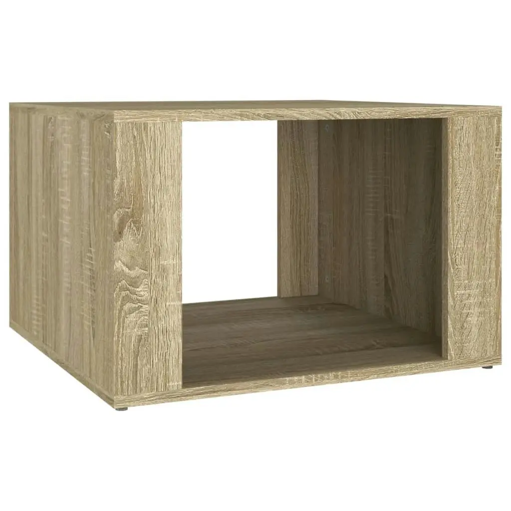 Bedside Table Sonoma Oak 57x55x36 cm Engineered Wood 816555