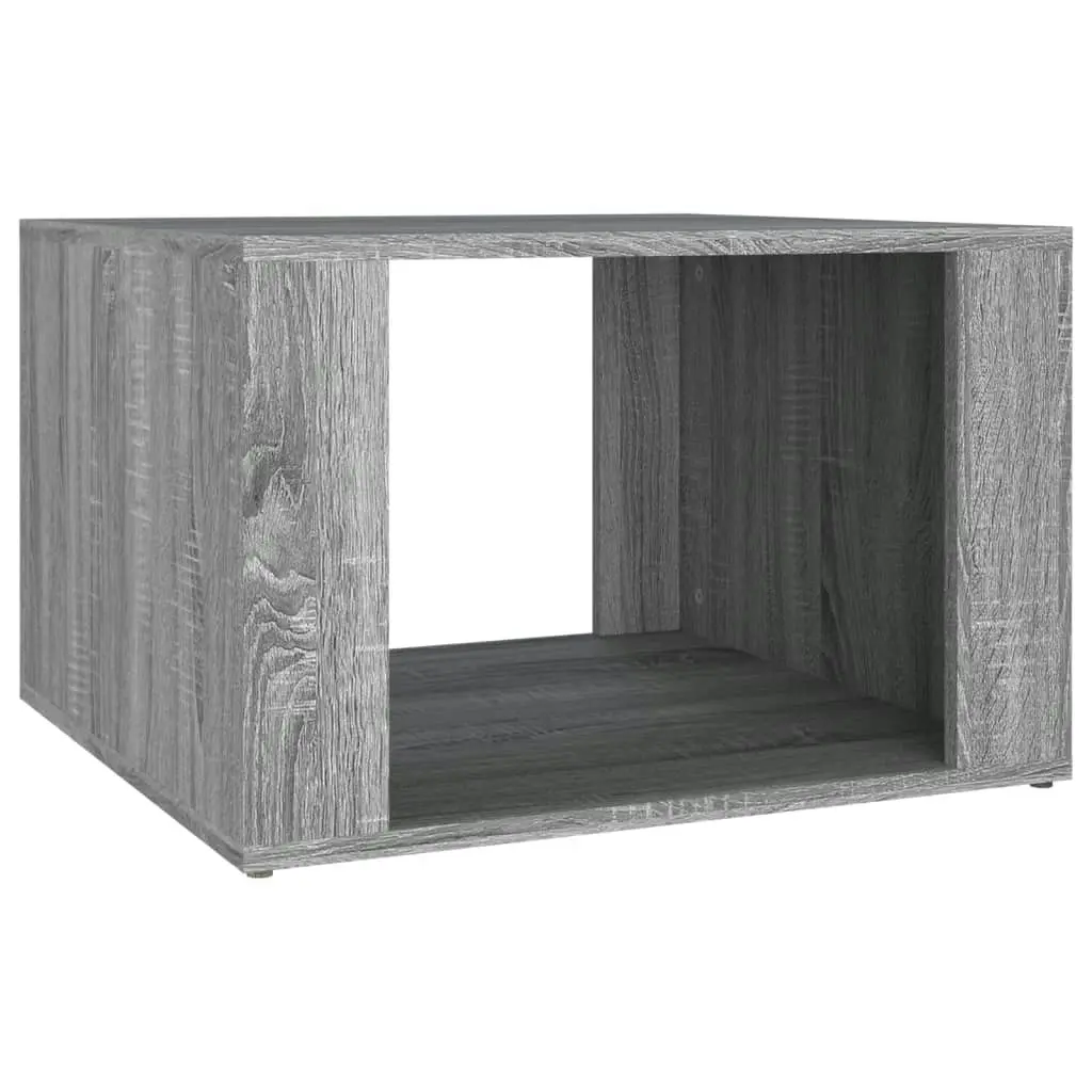 Bedside Table Grey Sonoma 57x55x36 cm Engineered Wood 816558