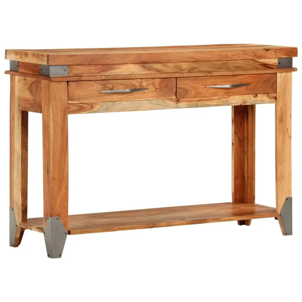 Console Table 110x34x74 cm Solid Wood Acacia 338469