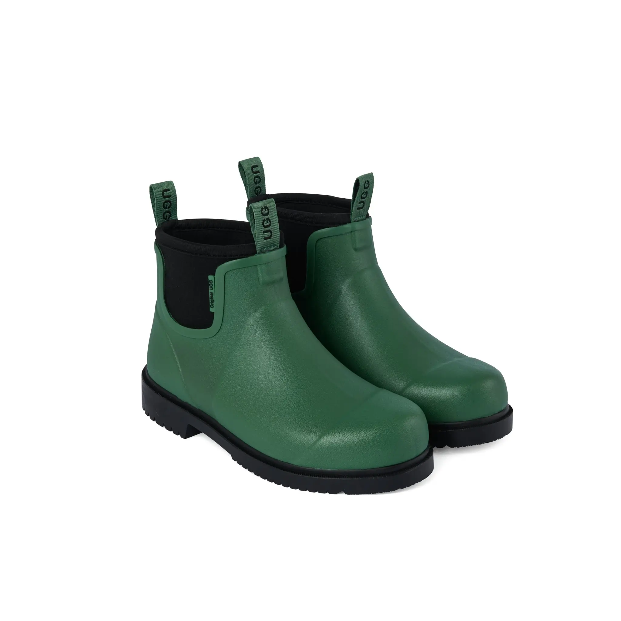 Pettie Gumboot Green & Black