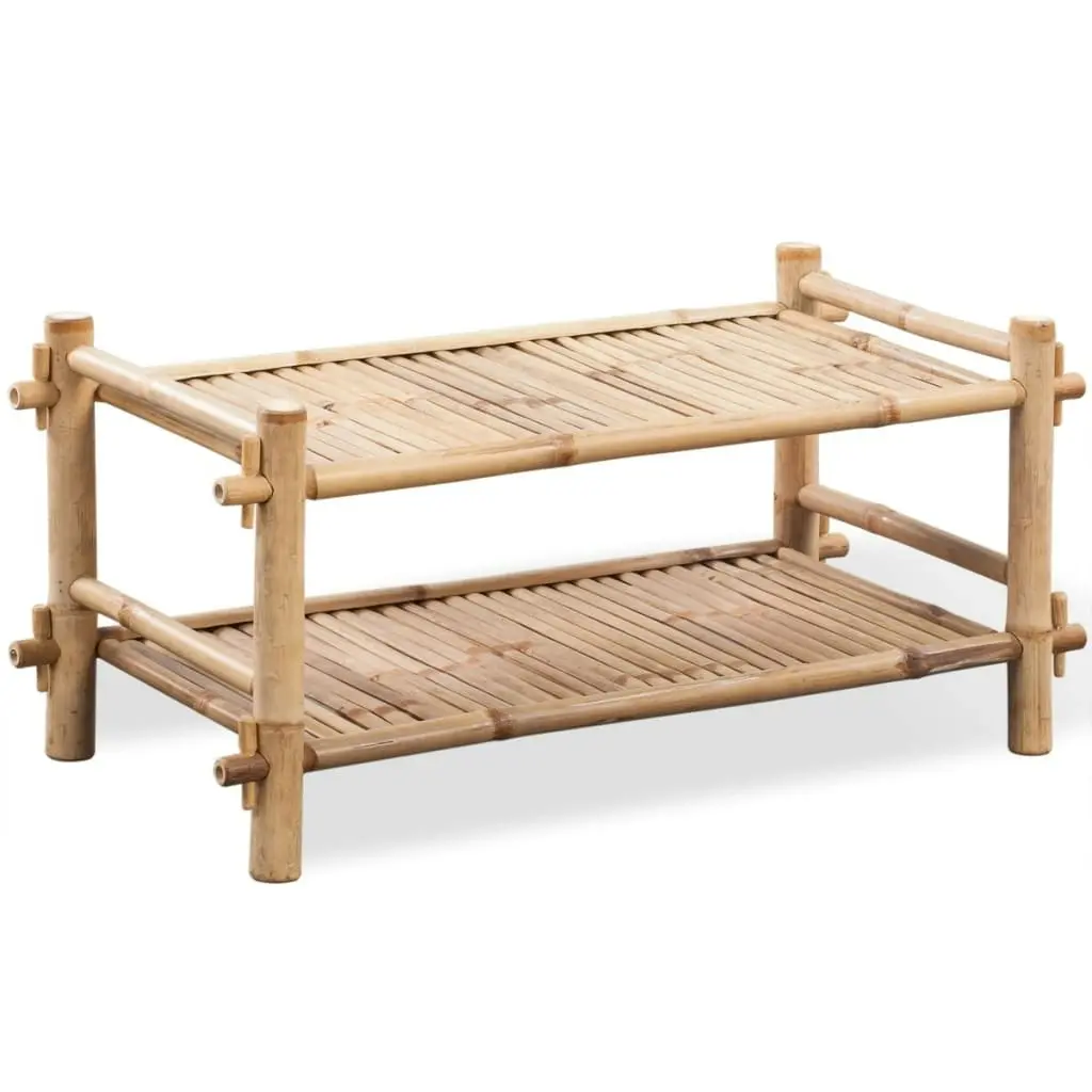 2-Tier Bamboo Shoe Rack 242490