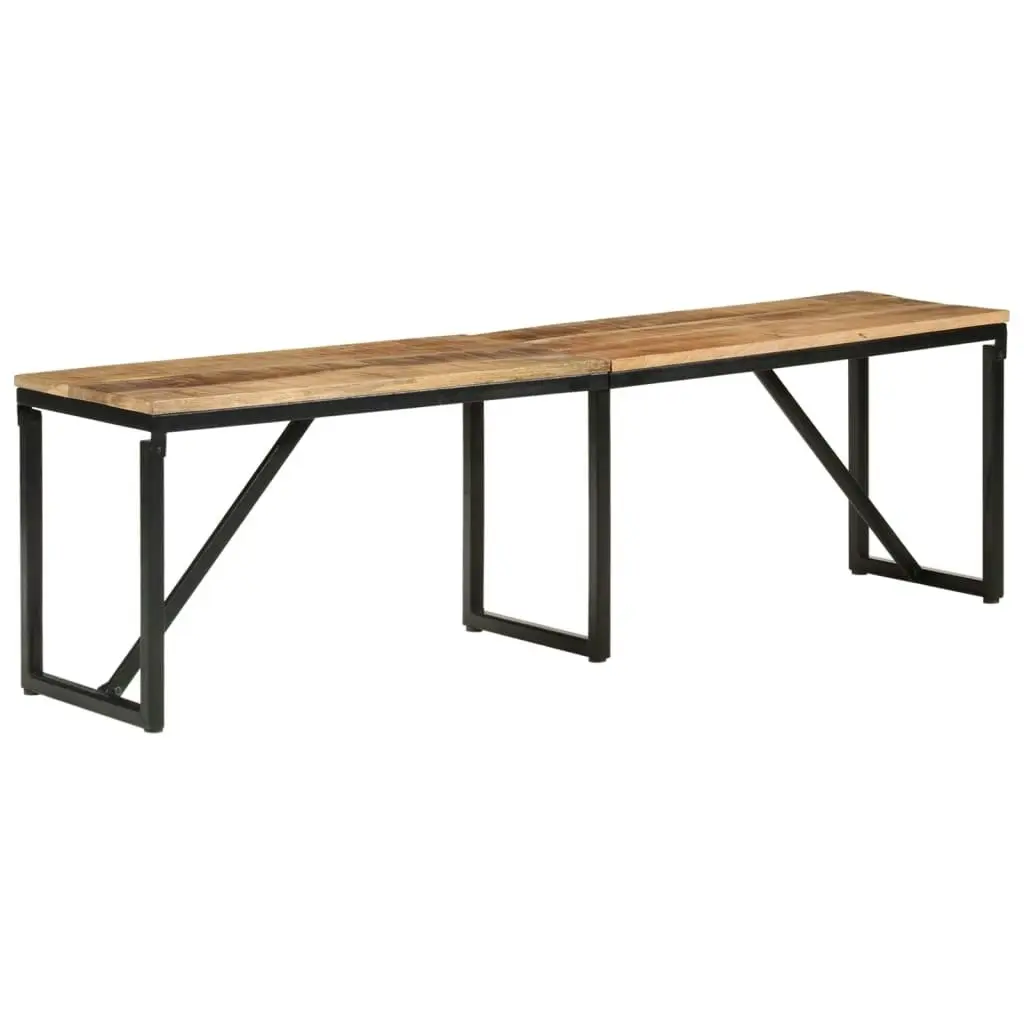 Bench 160x35x46 cm Solid Wood Mango 351683