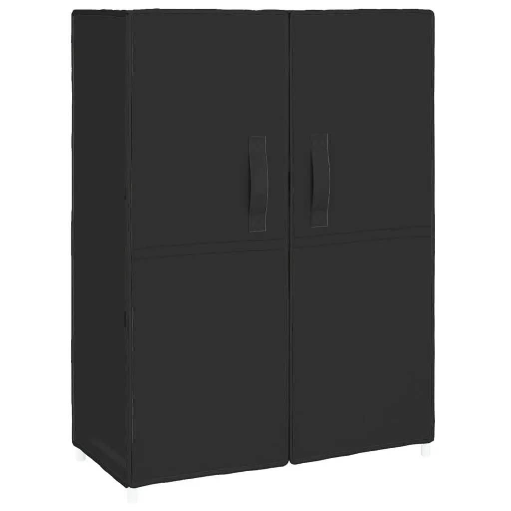 Shoe Cabinet Black 60x28x90 cm Fabric 337261