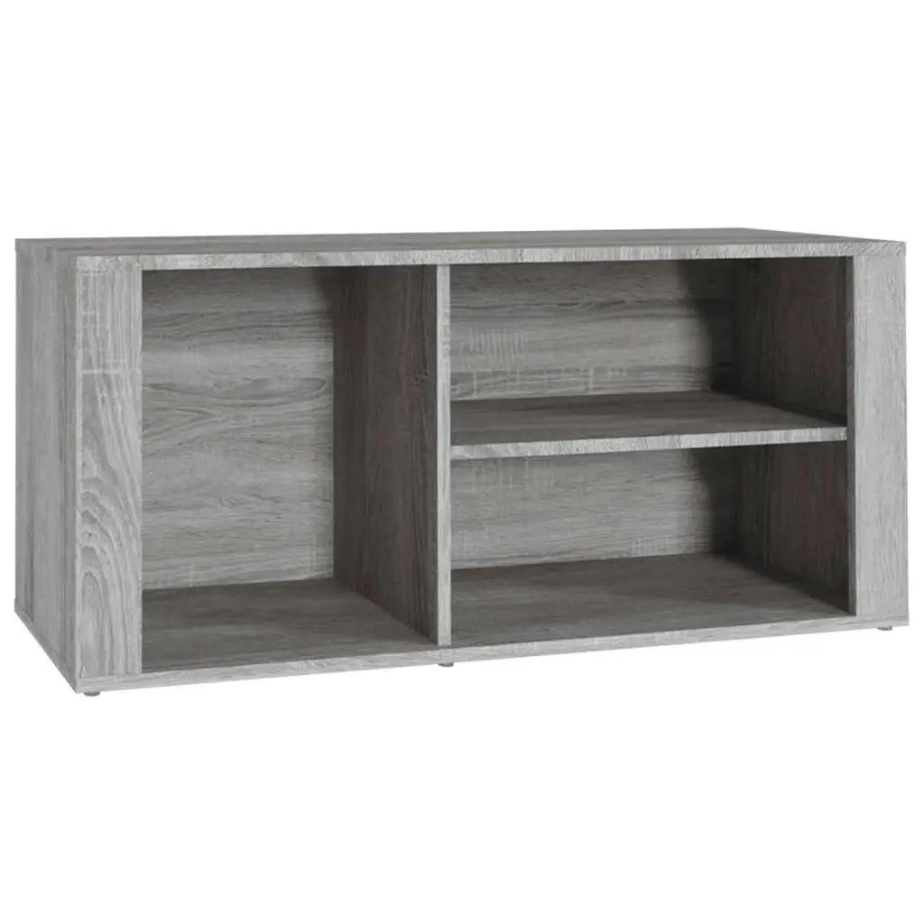 Shoe Cabinet Grey Sonoma 100x35x45 cm Engineered Wood 816926