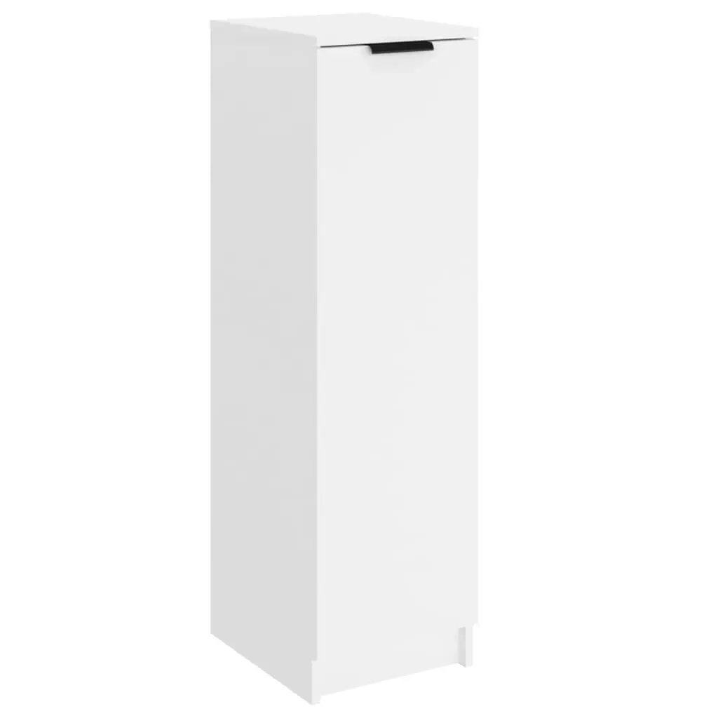 Shoe Cabinet White 30x35x100 cm Engineered Wood 811430