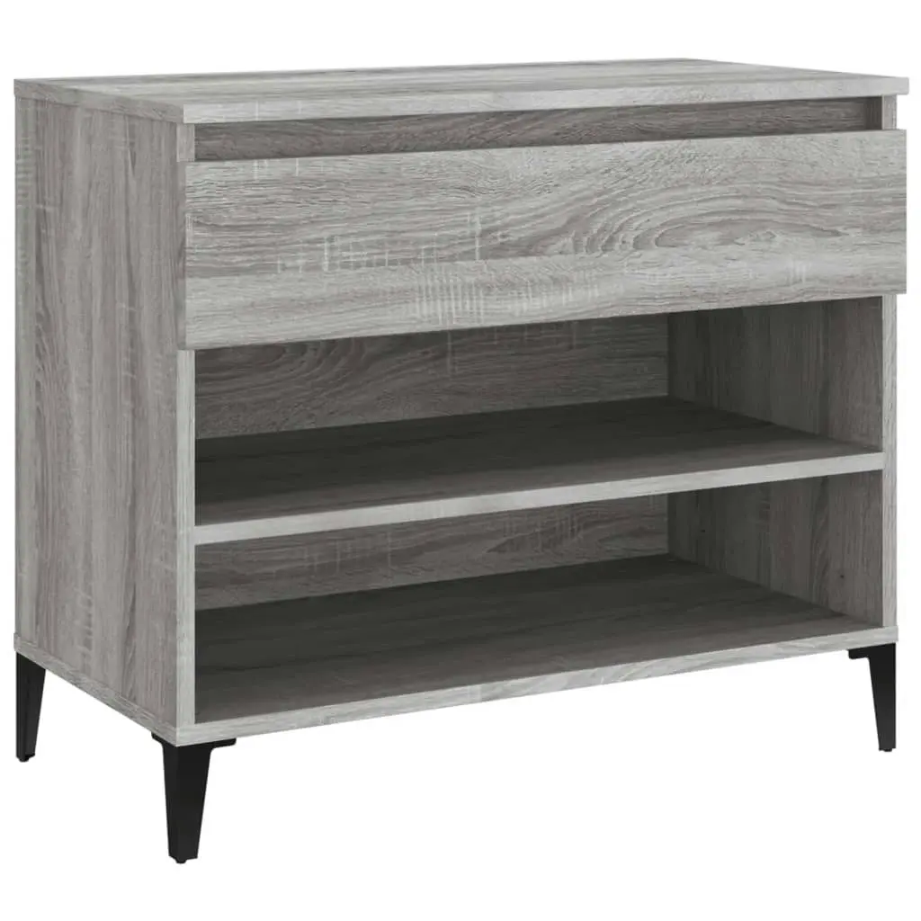 Shoe Cabinet Grey Sonoma 70x36x60 cm Engineered Wood 819770