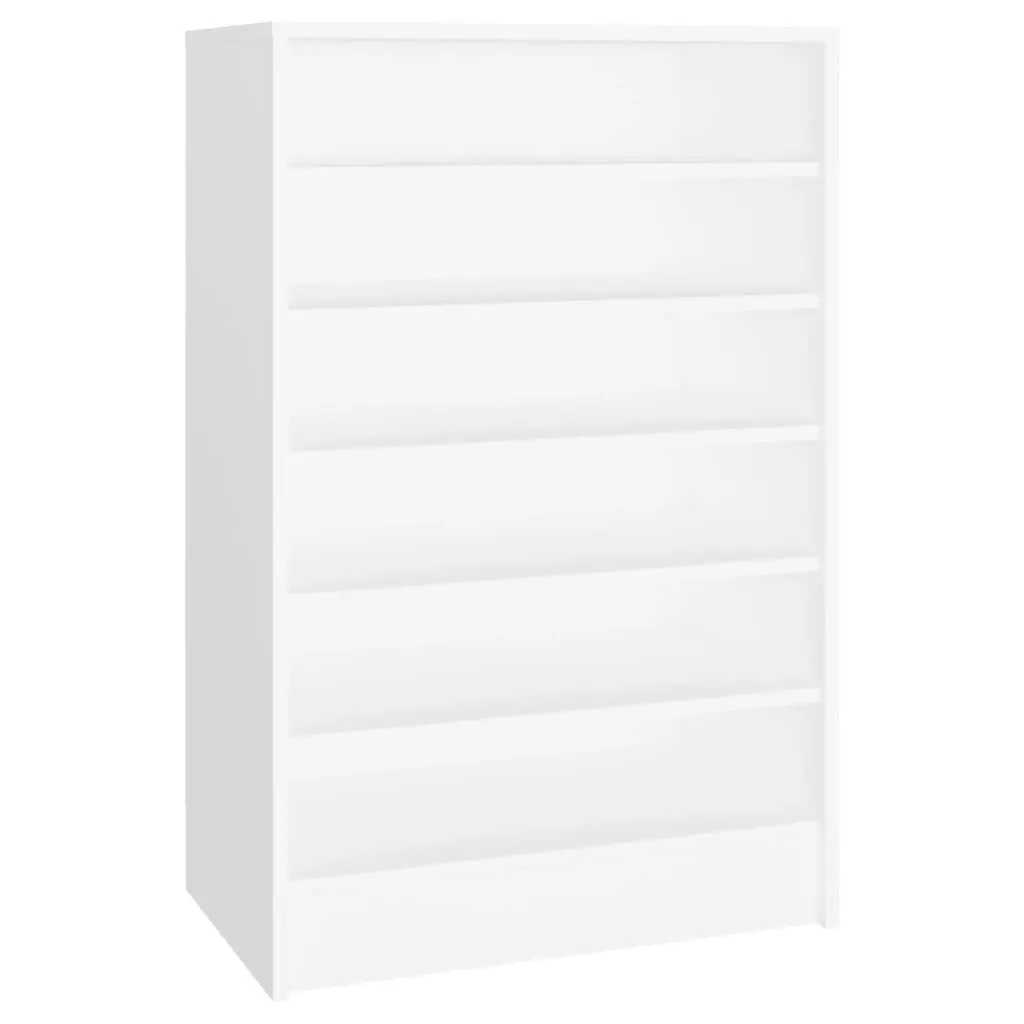 Shoe Cabinet White 60x35x92 cm Engineered Wood 808945