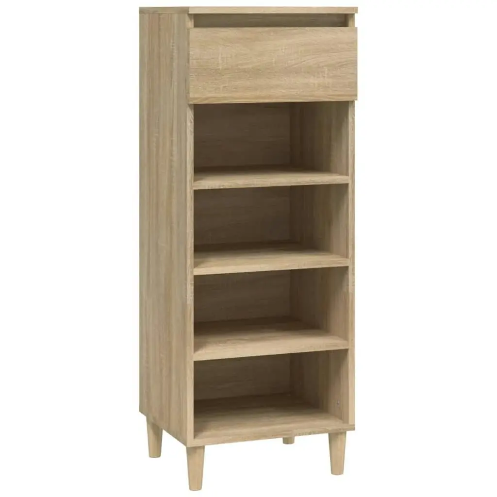 Shoe Cabinet Sonoma Oak 40x36x105 cm Engineered Wood 819775