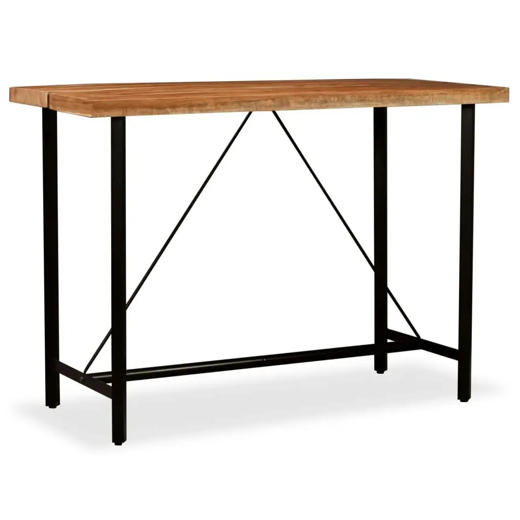 Bar Table 150x70x107 cm Solid Acacia Wood 245437