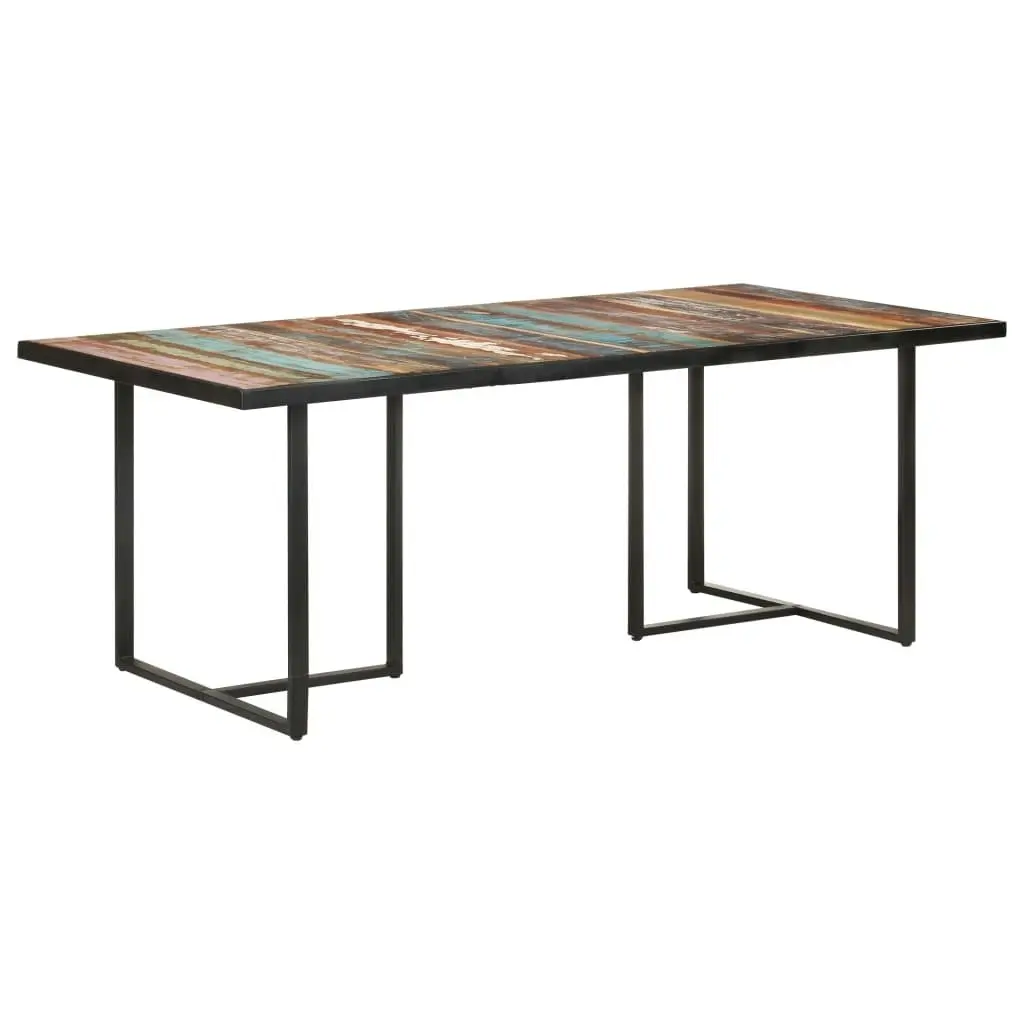 Dining Table 200 cm Solid Reclaimed Wood 320698