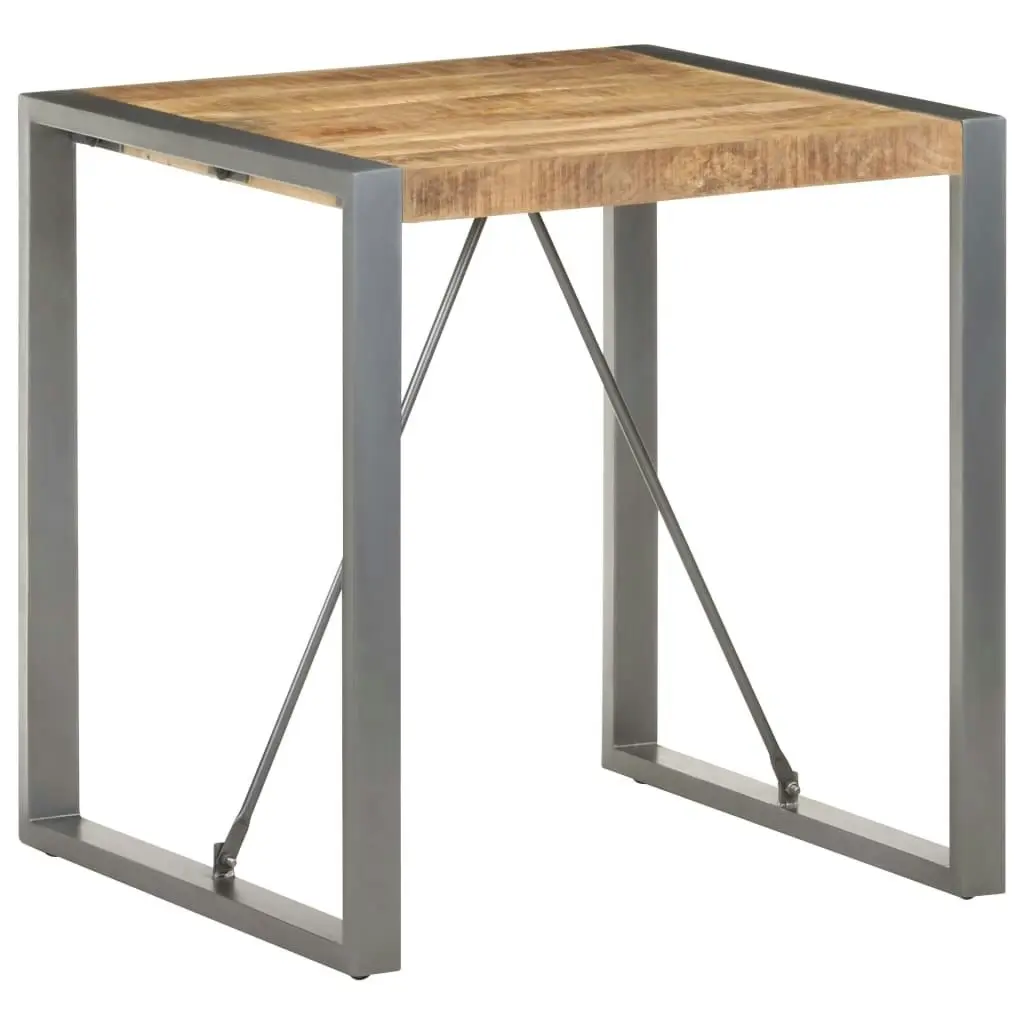 Dining Table 70x70x75 cm Solid Wood Mango 321599