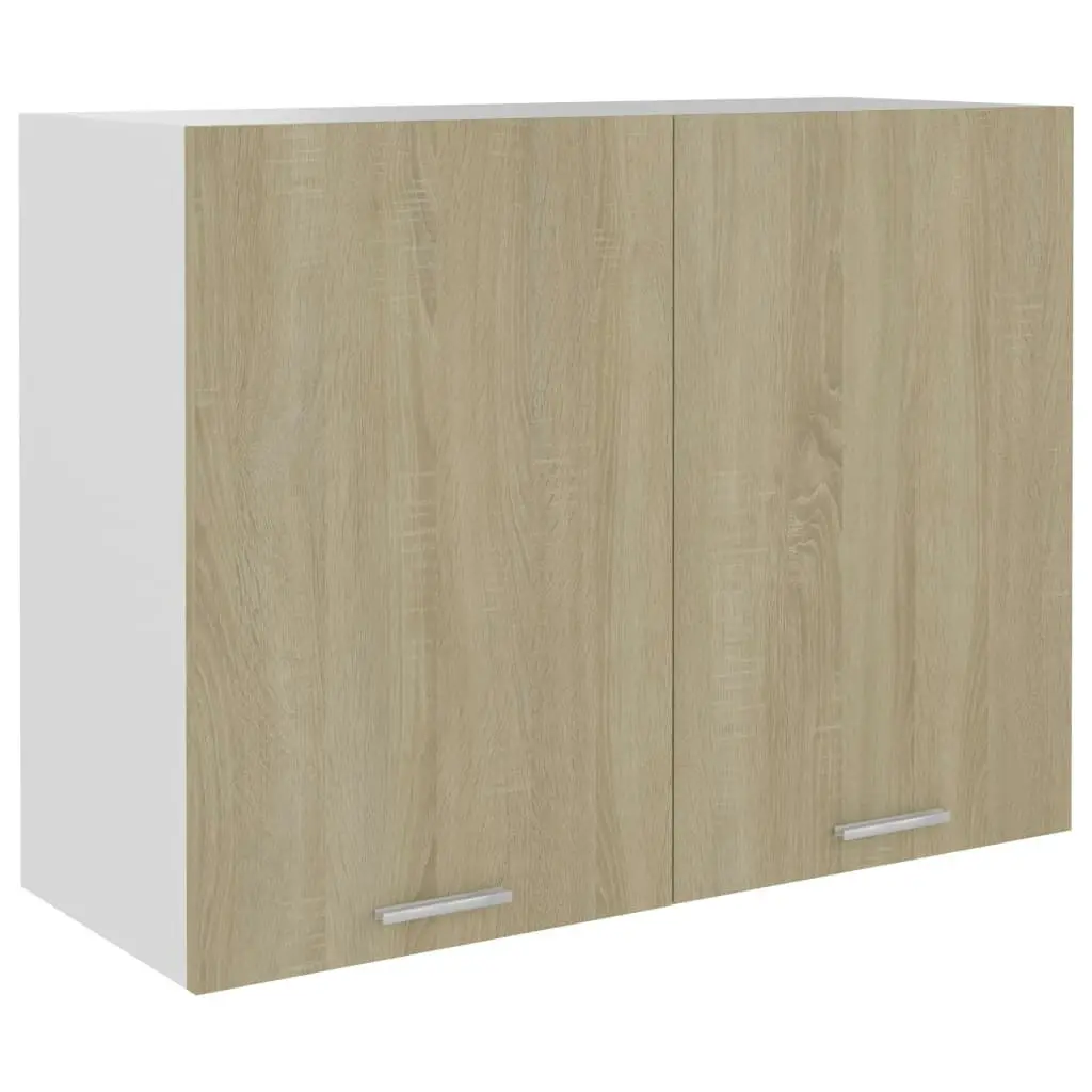 Hanging Cabinet Sonoma Oak 80x31x60 cm Engineered Wood 801279