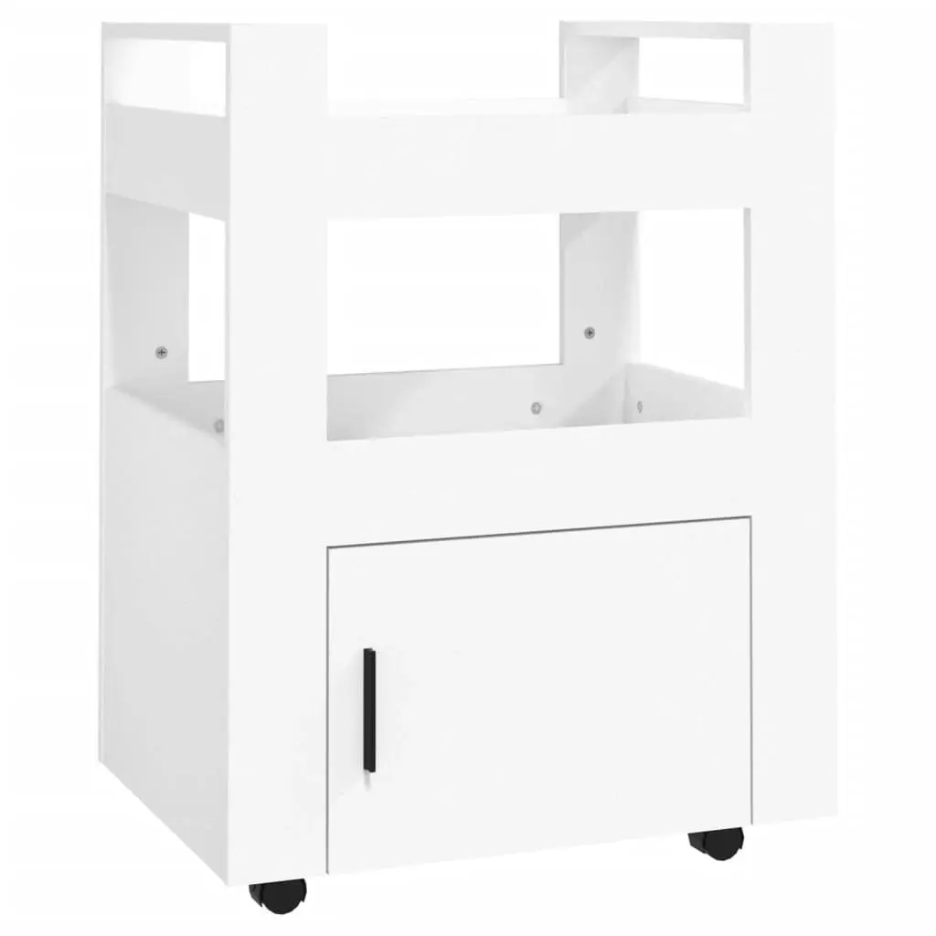 Kitchen Trolley White 60x45x80 cm Engineered Wood 816824