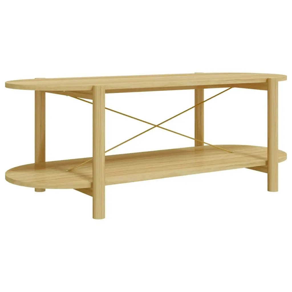 Coffee Table 110x48x40 cm Engineered Wood 345689