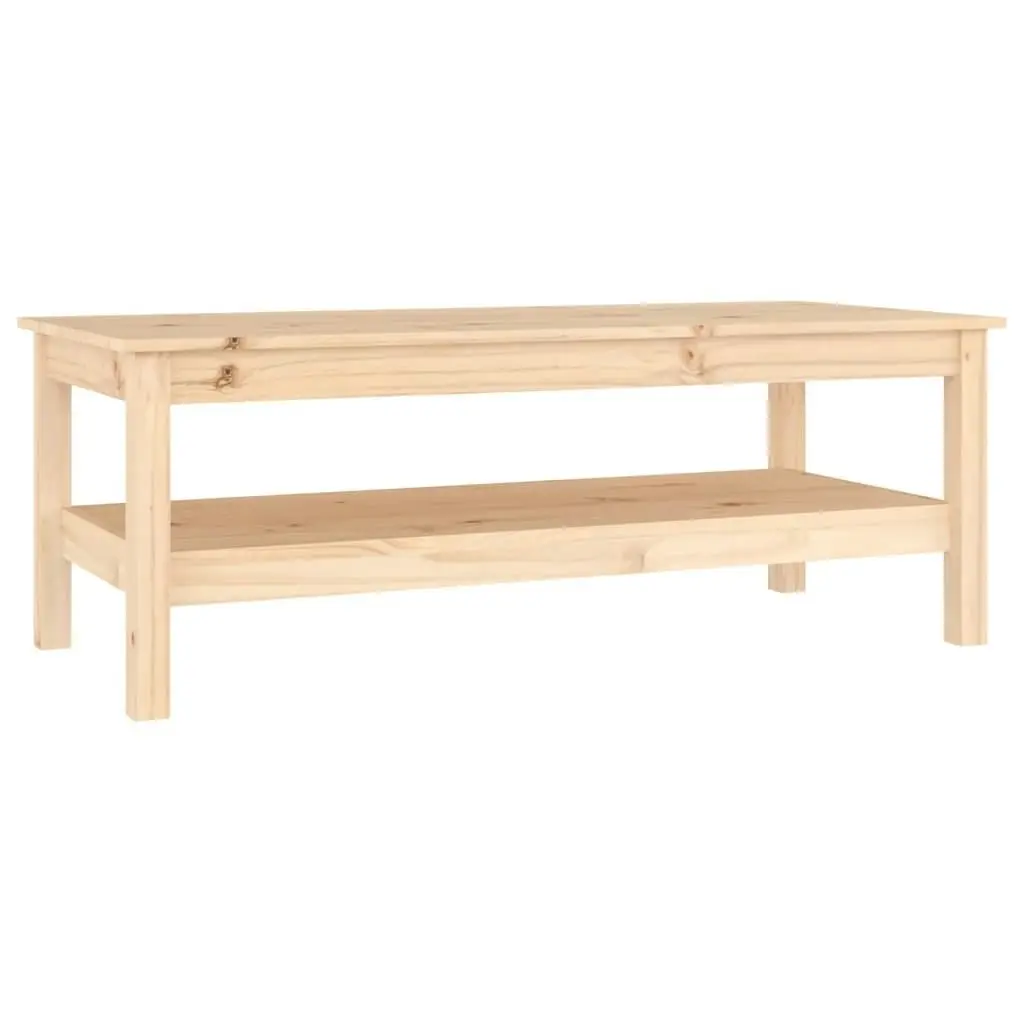 Coffee Table 110x50x40 cm Solid Wood Pine 814274