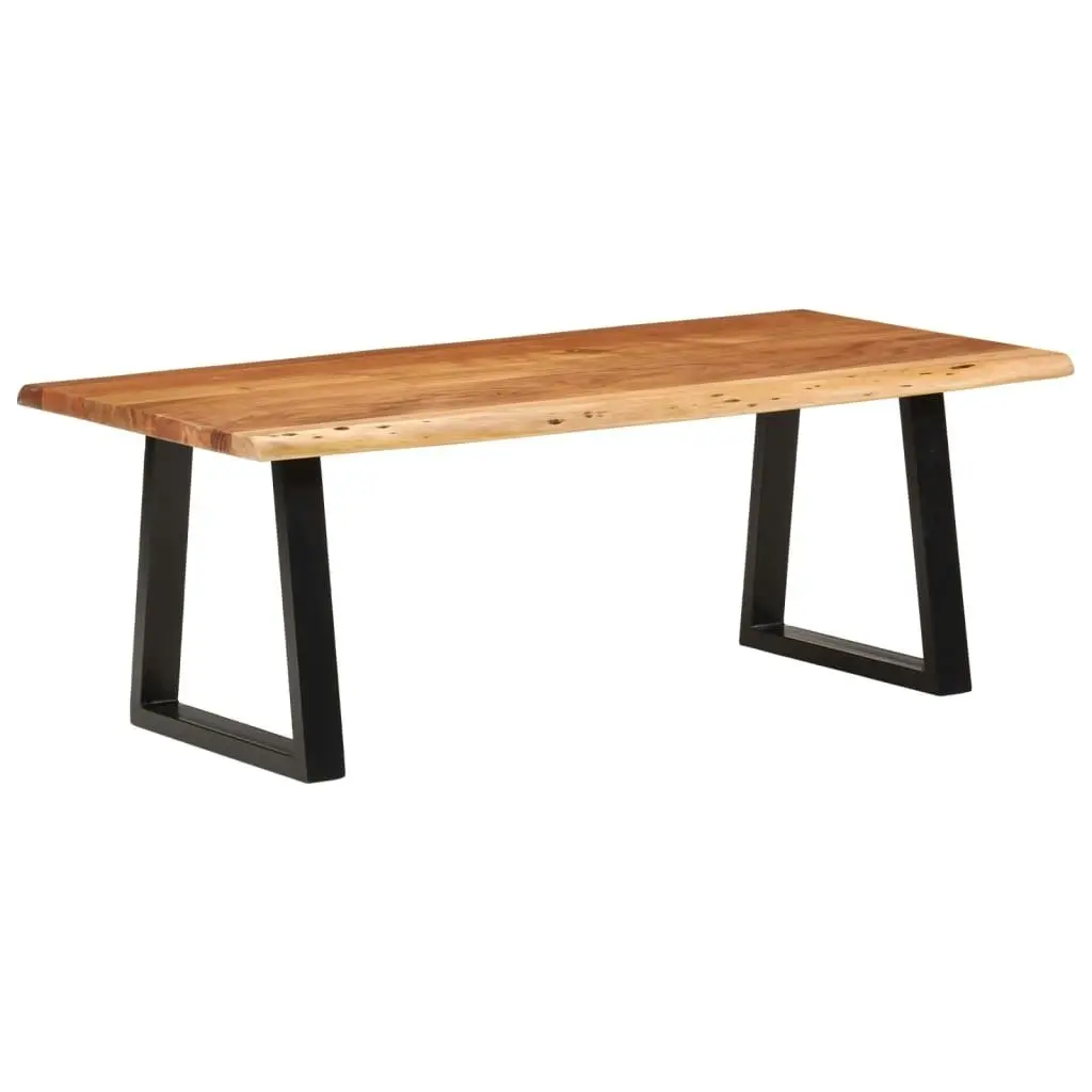 Coffee Table 110x55x40 cm Solid Wood Acacia 374951