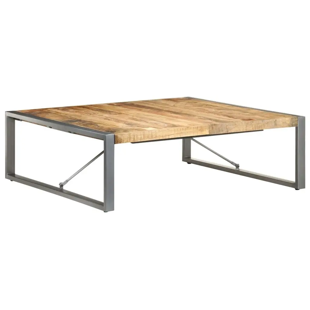 Coffee Table 120x120x40 cm Solid Wood Mango 321583