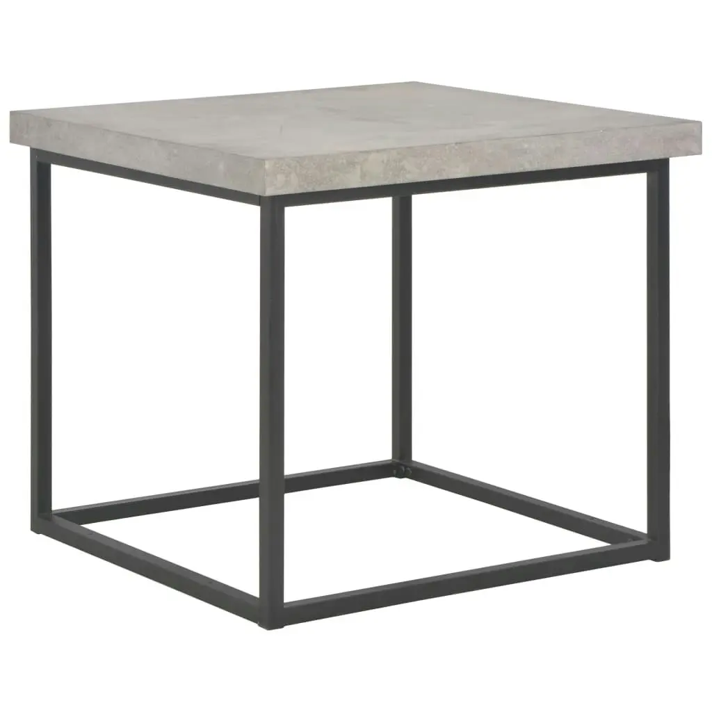 Coffee Table 55x55x53 cm Concrete Look 247374