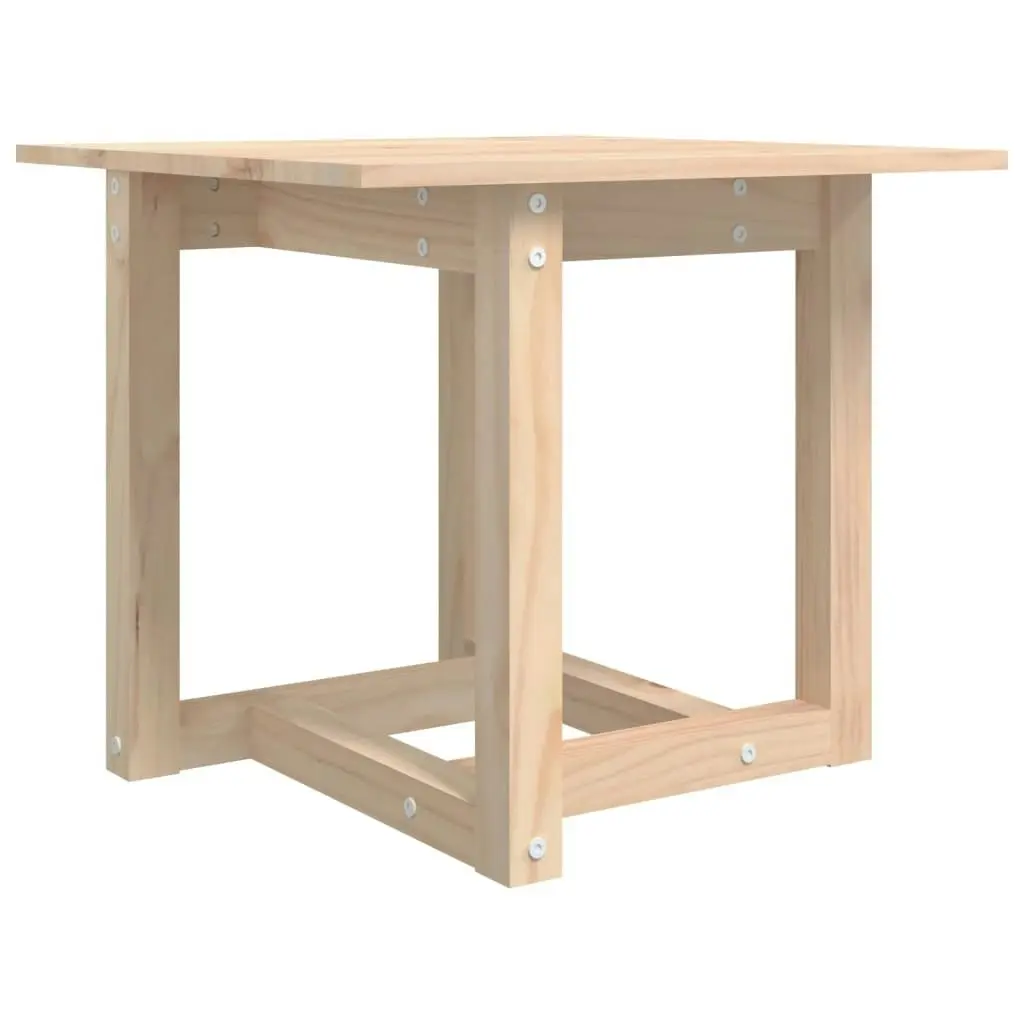 Coffee Table 50x50x45 cm Solid Wood Pine 822172