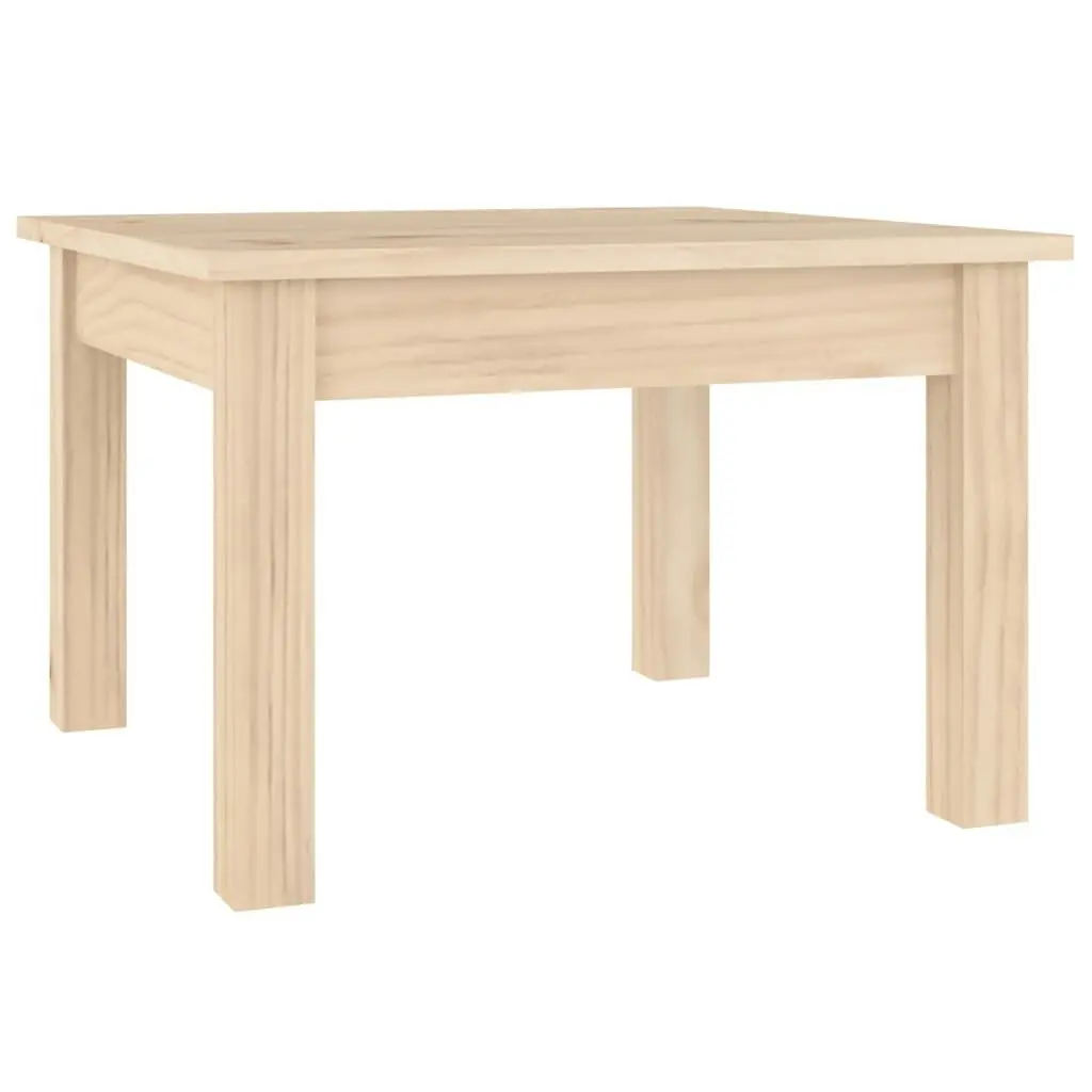 Coffee Table 45x45x30 cm Solid Wood Pine 814224