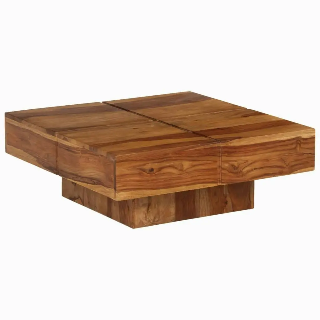 Coffee Table 80x80x30 cm Solid Wood Acacia 246250