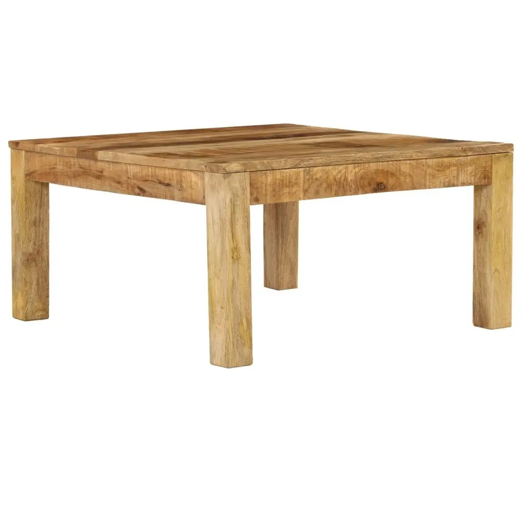 Coffee Table 80x80x40 cm Solid Mango Wood 246701