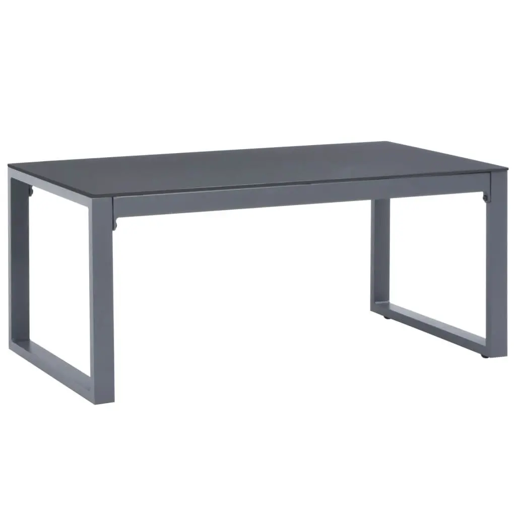 Coffee Table 90x50x40 cm Aluminium 47254