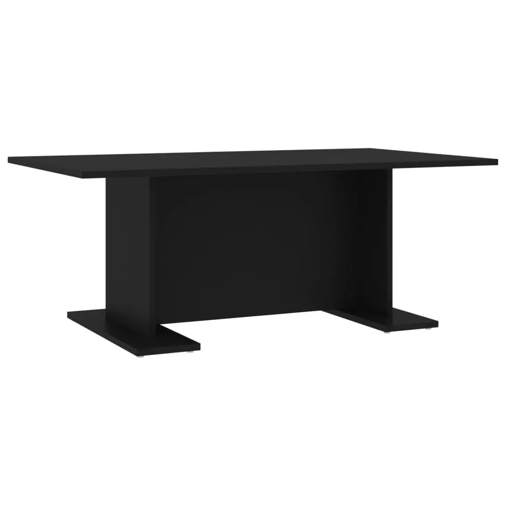 Coffee Table Black 103.5x60x40 cm Engineered Wood 806841