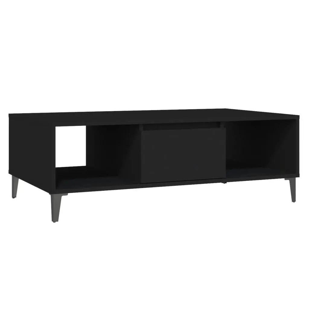 Coffee Table Black 103.5x60x35 cm Engineered Wood 806023