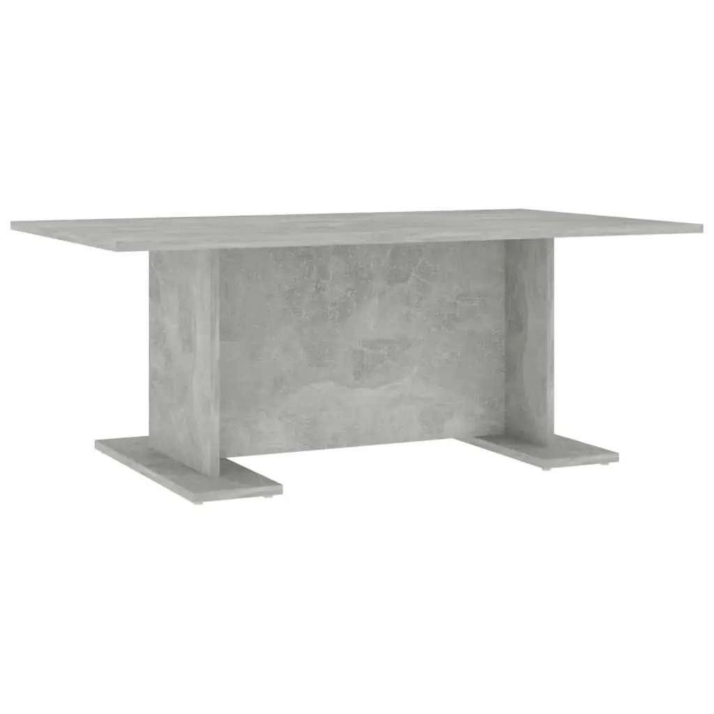 Coffee Table Concrete Grey 103.5x60x40 cm Engineered Wood 806844