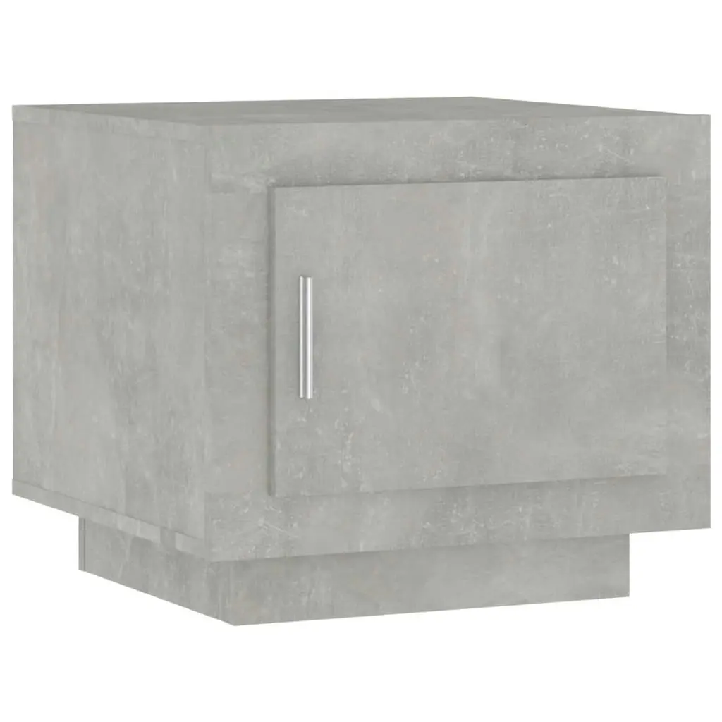 Coffee Table Concrete Grey 51x50x45 cm Engineered Wood 811803