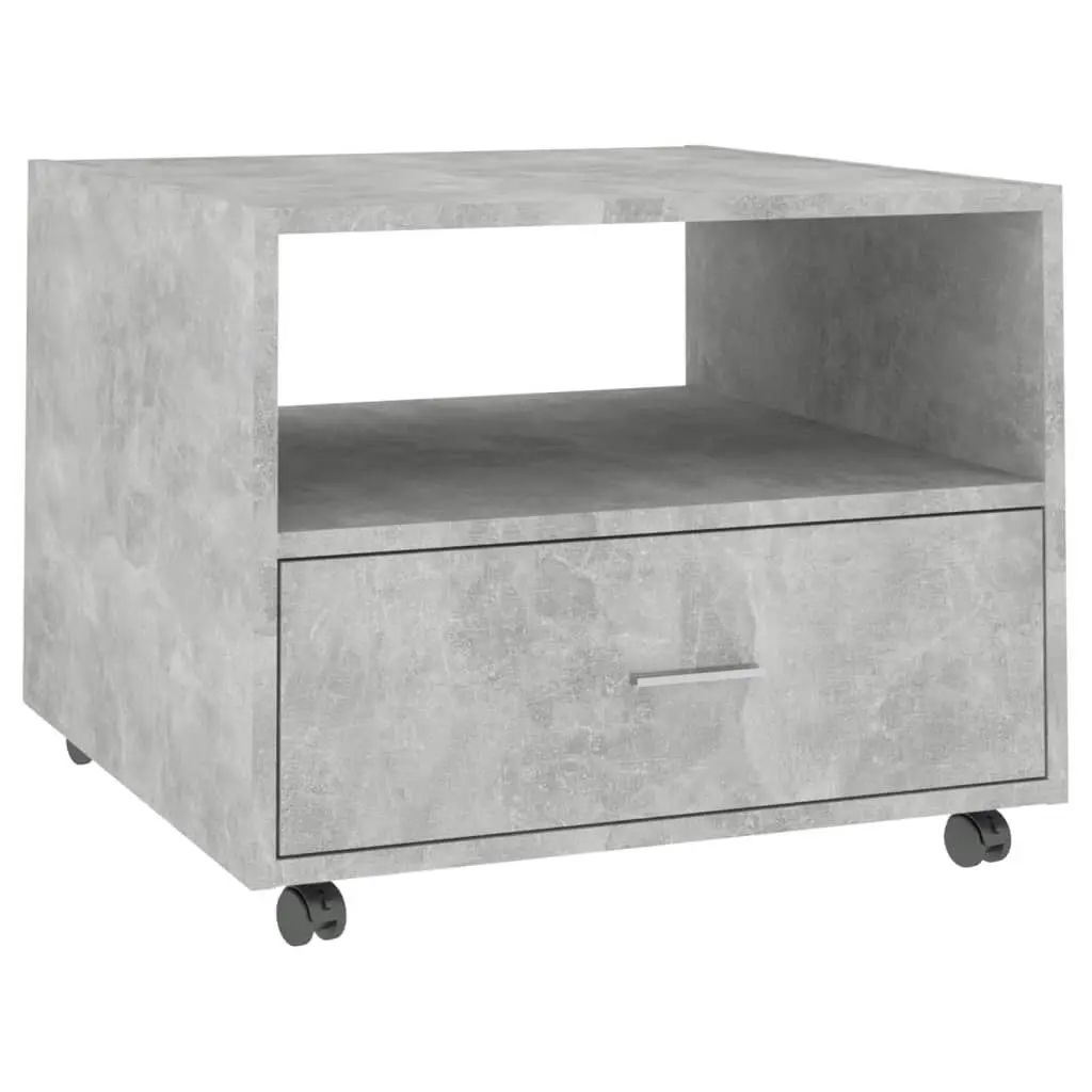 Coffee Table Concrete Grey 55x55x40 cm Engineered Wood 810930